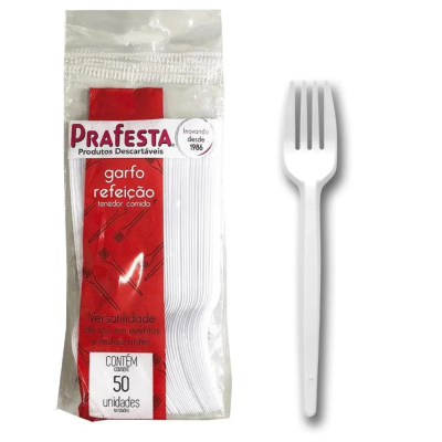 Garfo Master Cristal 10X50 Un Prafesta