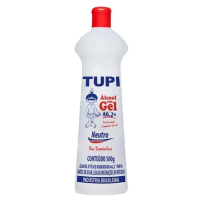 Alcool 46,2 Gel Neutro Tupi 12X5Oo G