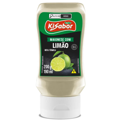 Maionese Com Limao  Kisabor 12X200G