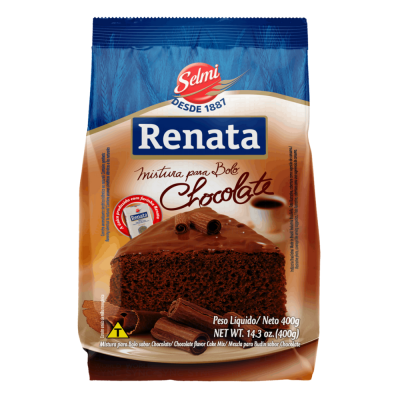 Mistura Para Bolo Chocolate Renata 400G