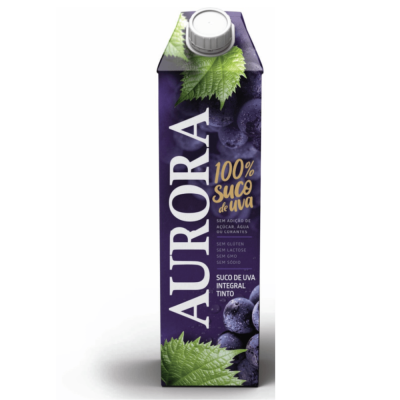 Suco De Uva Integral Aurora Tp 6X1500 Ml